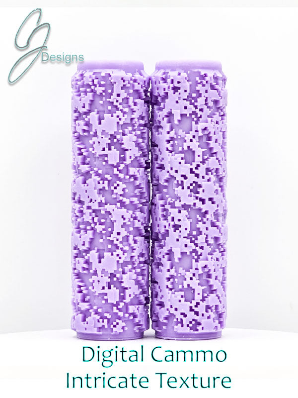 Digital Cammo Intricate Detail Texture Roller