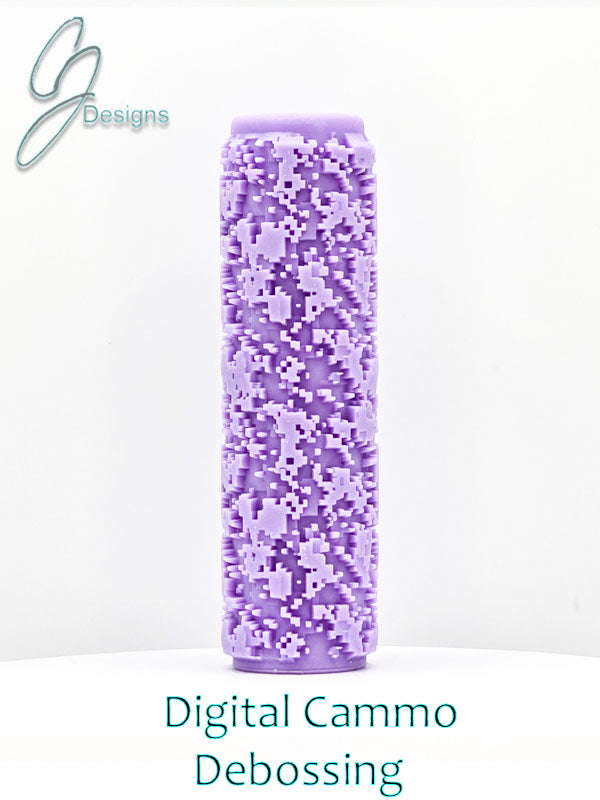 Digital Cammo Intricate Detail Texture Roller
