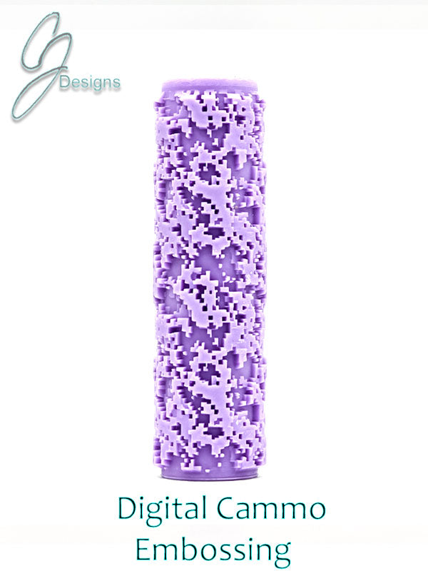Digital Cammo Intricate Detail Texture Roller