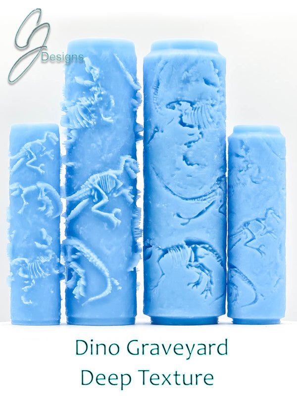 Dino Graveyard Deep Impression Texture Rollers