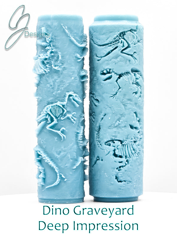 Dino Graveyard Deep Impression Texture Rollers