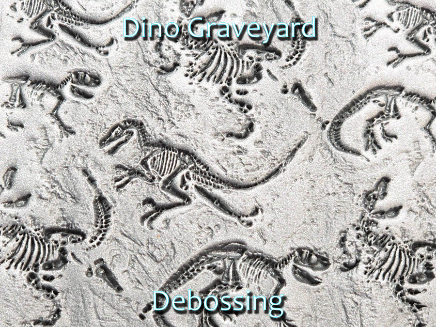 Dino Graveyard Deep Impression Texture Rollers