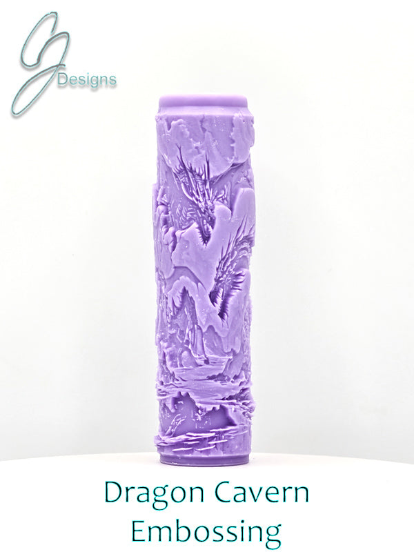 Dragon Cavern Intricate Detail Texture Roller