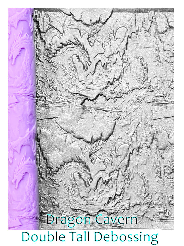 Dragon Cavern Intricate Detail Texture Roller