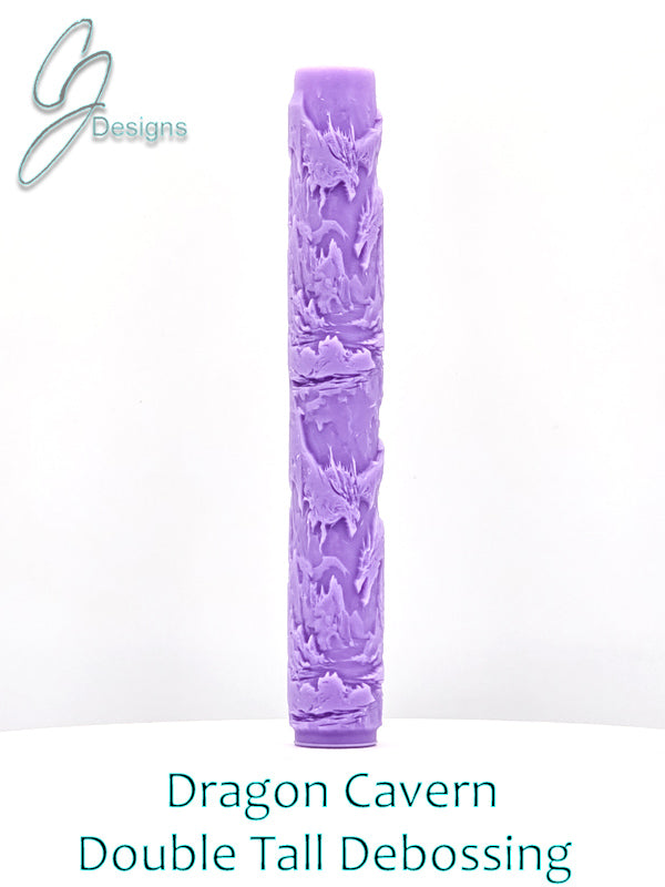 Dragon Cavern Intricate Detail Texture Roller