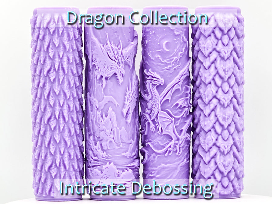 Dragon Collection Intricate Detail Texture Rollers