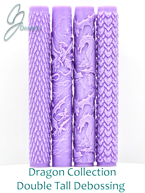 Dragon Collection Intricate Detail Texture Rollers