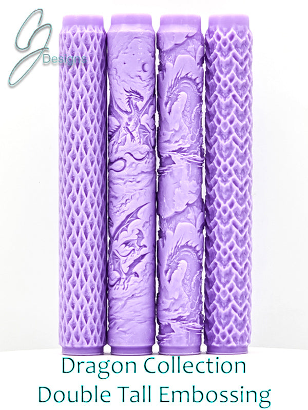 Dragon Collection Intricate Detail Texture Rollers