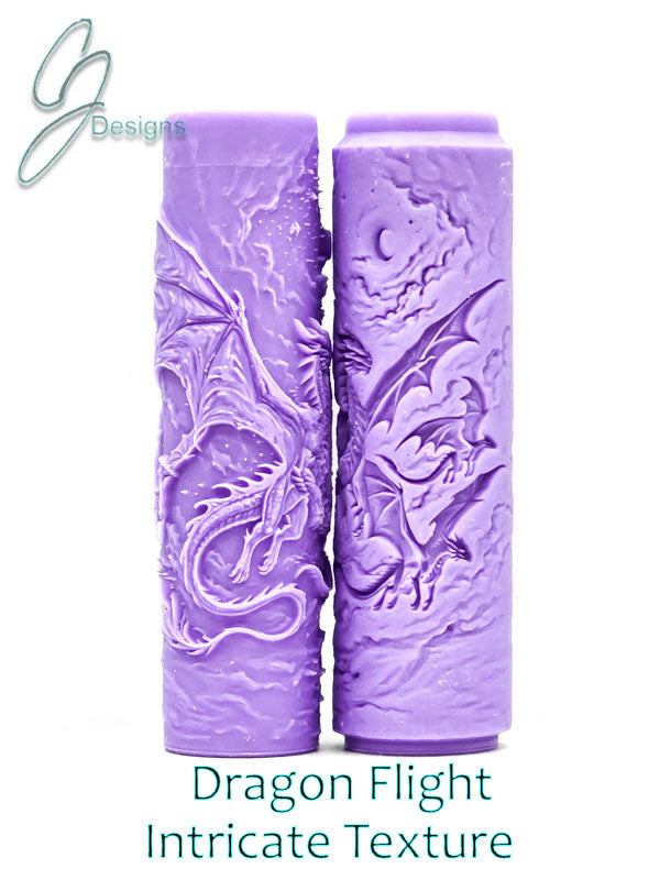 Dragon Flight Intricate Detail Texture Roller