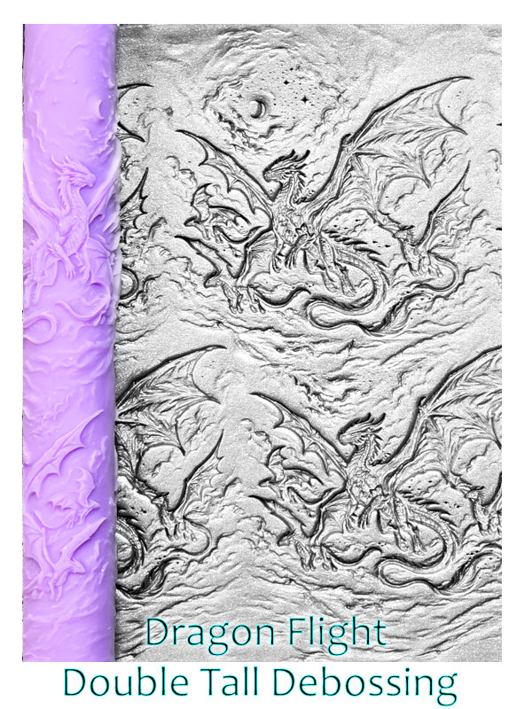 Dragon Flight Intricate Detail Texture Roller