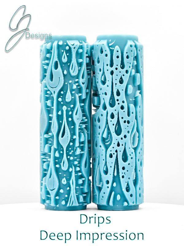 Drips Impression Texture Roller