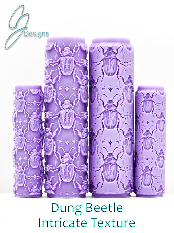 Dung Beetle Intricate Detail Texture Roller