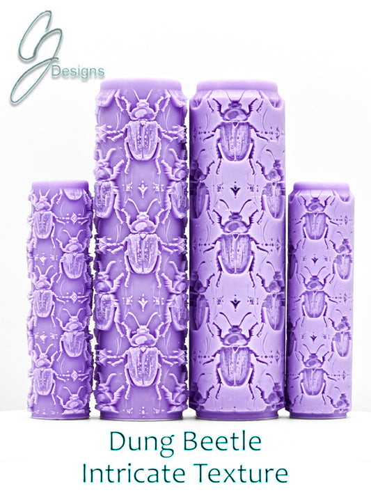 Dung Beetle Intricate Detail Texture Roller