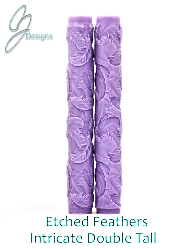 Etched Feathers Intricate Detail Texture Roller