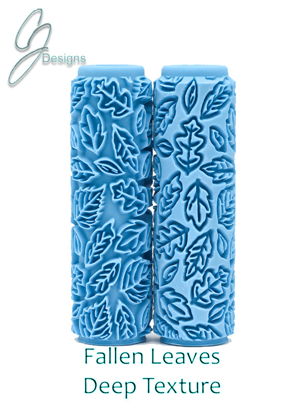 Fallen Leaves Deep Impression Texture Roller