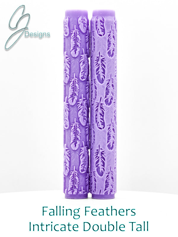 Falling Feathers Intricate Detail Texture Roller