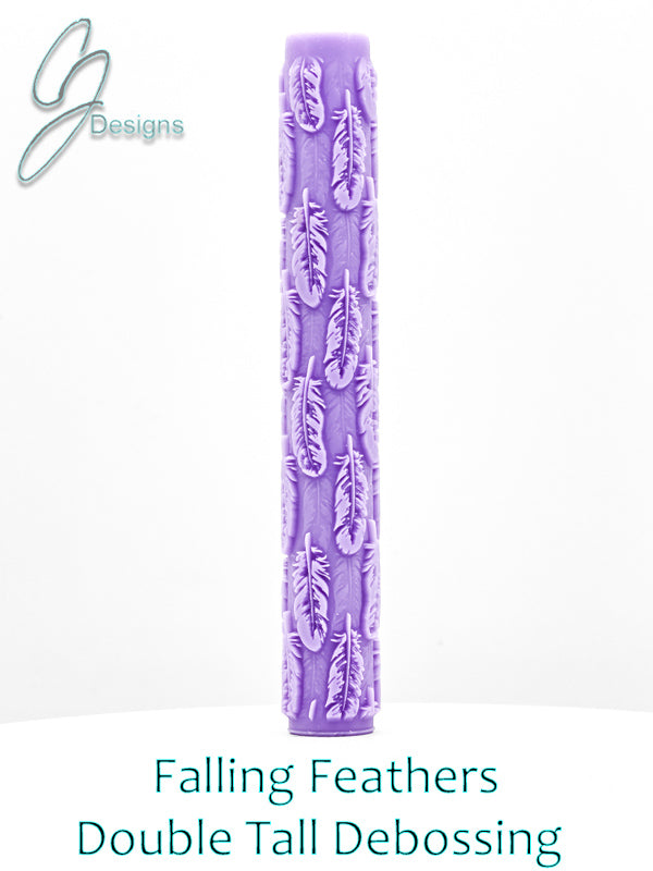 Falling Feathers Intricate Detail Texture Roller