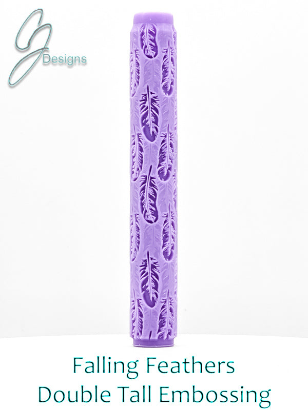 Falling Feathers Intricate Detail Texture Roller