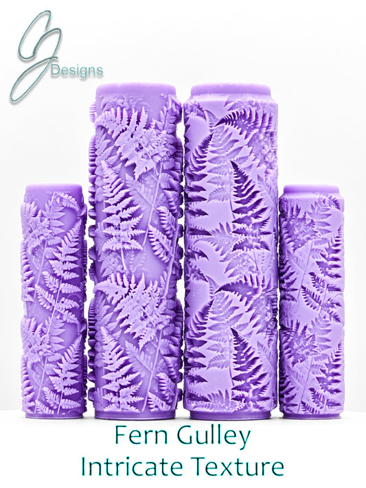 Fern Gulley Intricate Detail Texture Roller