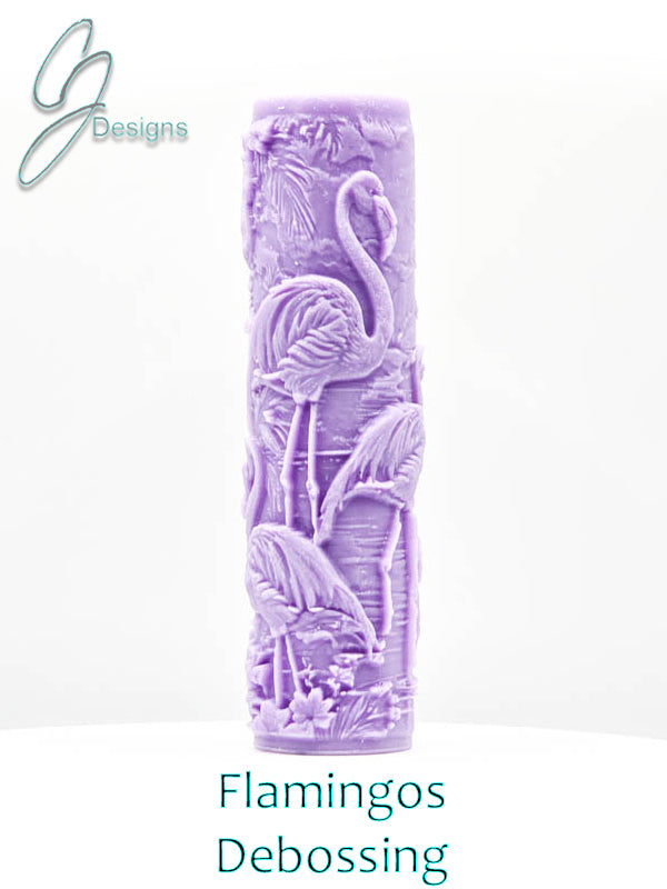 Flamingos Intricate Detail Texture Roller