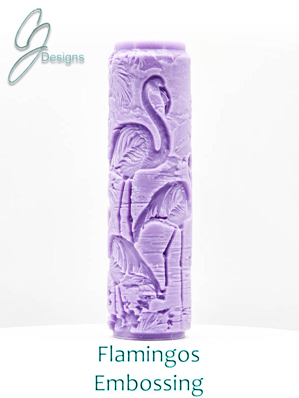 Flamingos Intricate Detail Texture Roller