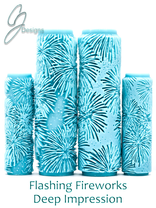 Flashing Fireworks Deep Impression Texture Roller