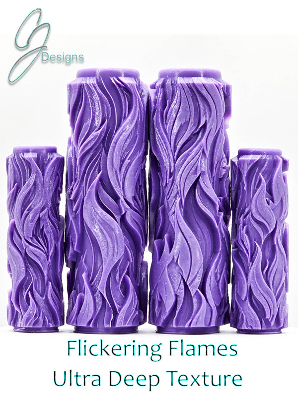 Flickering Flames Elemental Collection Ultra Deep Texture Roller