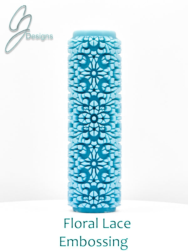 Floral Lace Deep Impression Texture Rollers