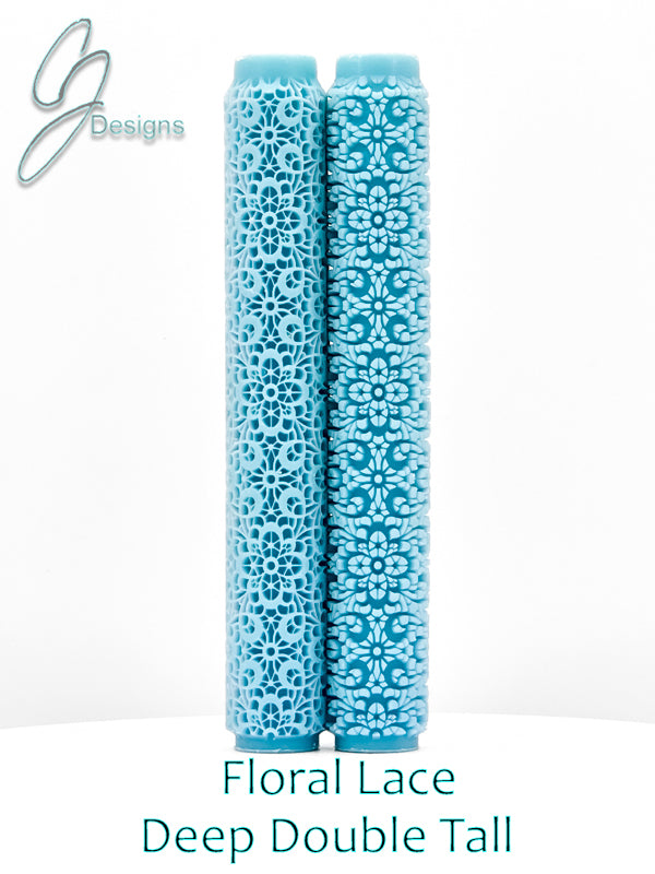 Floral Lace Deep Impression Texture Rollers