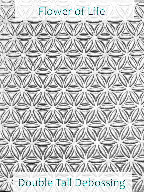 Flower of Life Deep Impression Texture Rollers