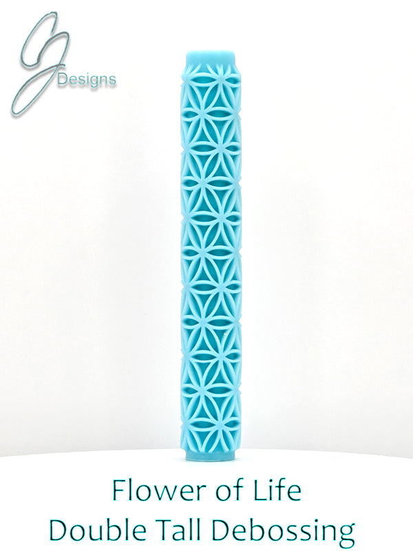 Flower of Life Deep Impression Texture Rollers