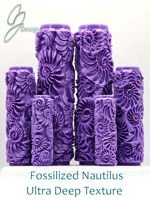 Fossilized Coral Collection  Ultra Deep Texture Roller