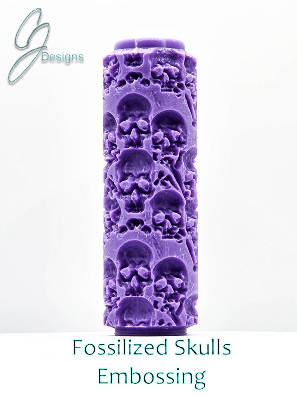 Fossilized Skulls Ultra Deep Texture Roller
