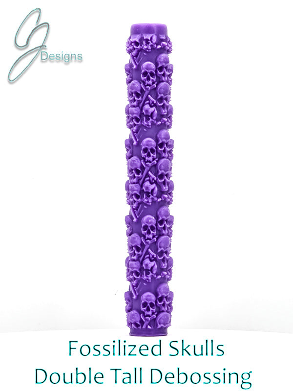 Fossilized Skulls Ultra Deep Texture Roller