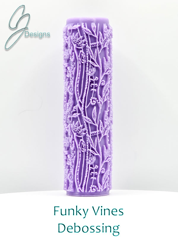 Funky Vines Intricate Detail Texture Roller