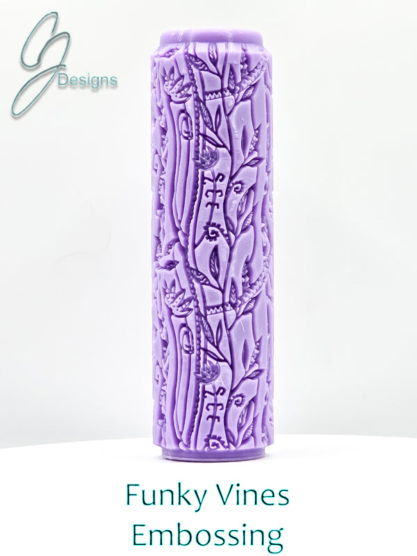 Funky Vines Intricate Detail Texture Roller