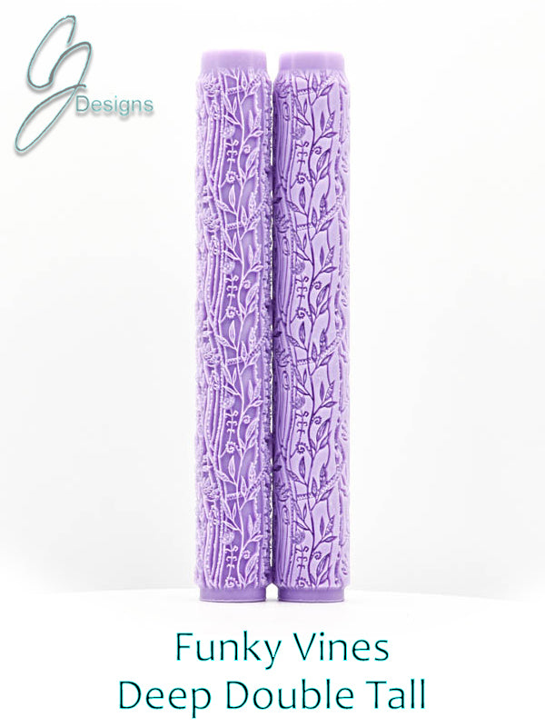 Funky Vines Intricate Detail Texture Roller