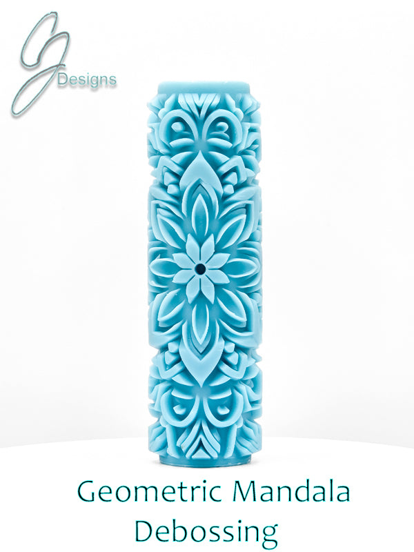 Geometric Mandala Deep Impression Texture Rollers