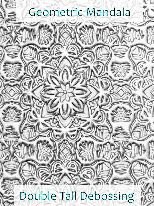 Geometric Mandala Deep Impression Texture Rollers