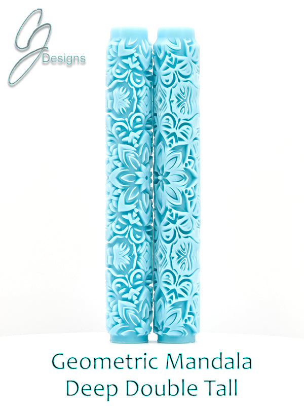 Geometric Mandala Deep Impression Texture Rollers