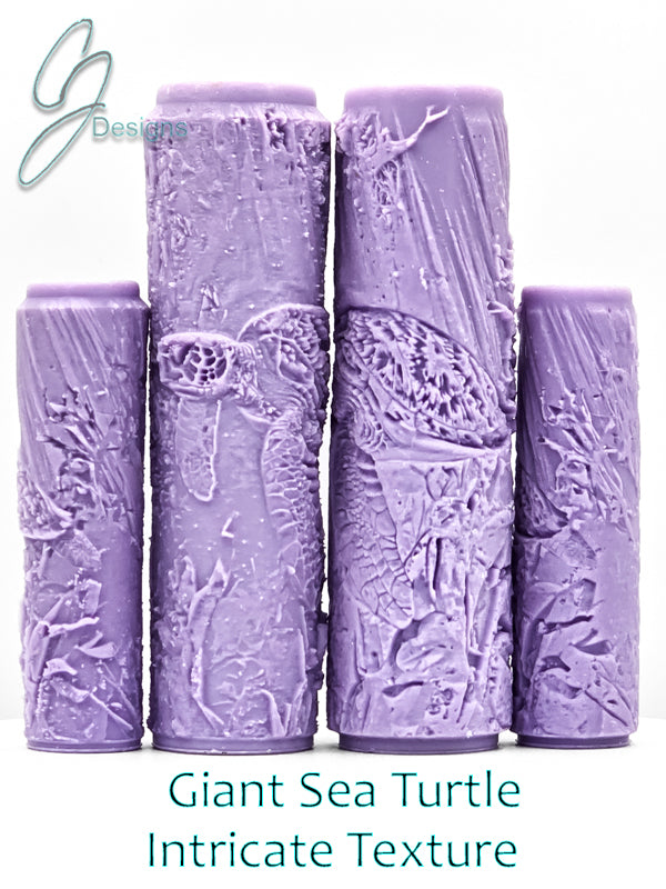 Giant Sea Turtle Intricate Detail Texture Roller