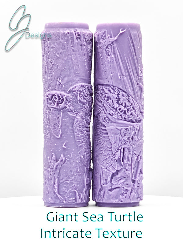 Giant Sea Turtle Intricate Detail Texture Roller