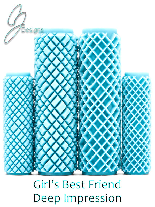Girl's Best Friend Deep Impression Texture Rollers