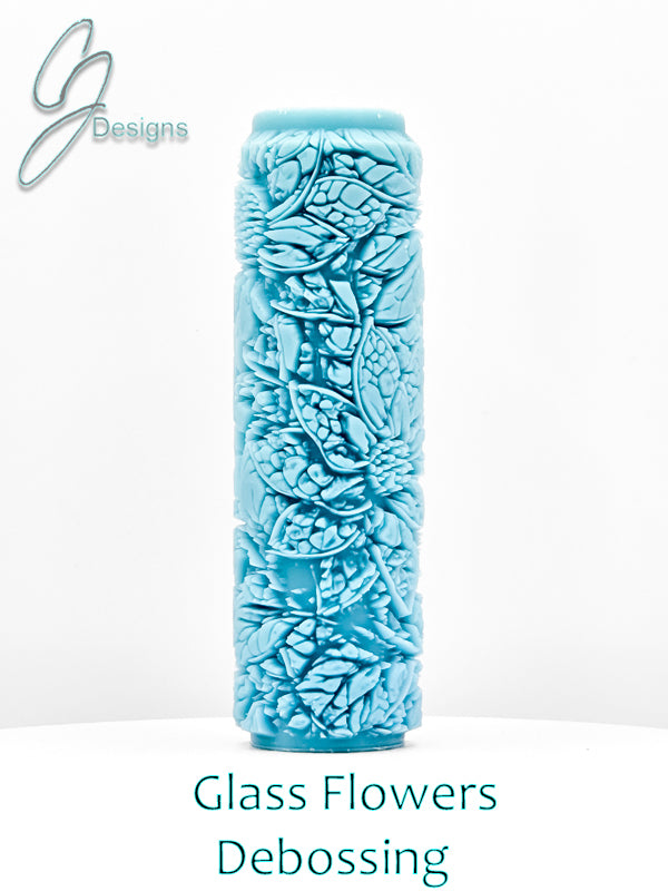 Glass Flowers Deep Impression Texture Rollers