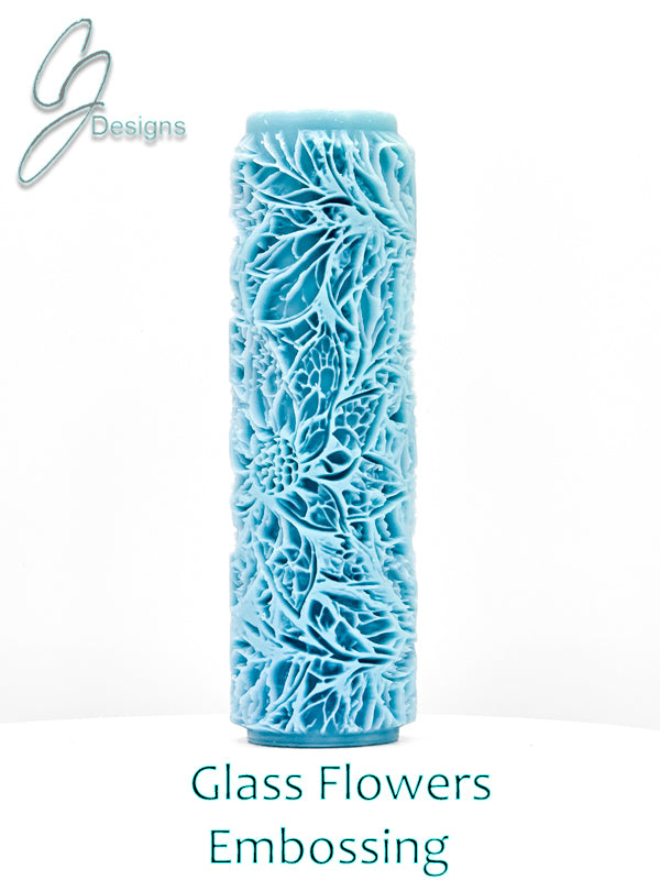 Glass Flowers Deep Impression Texture Rollers