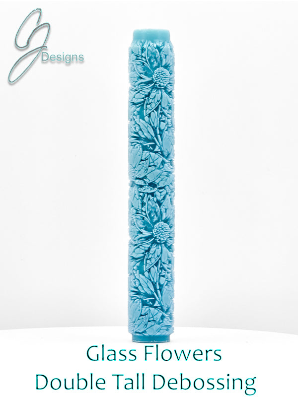 Glass Flowers Deep Impression Texture Rollers