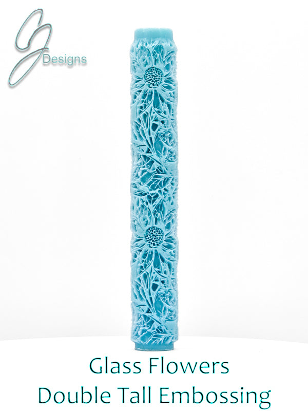 Glass Flowers Deep Impression Texture Rollers