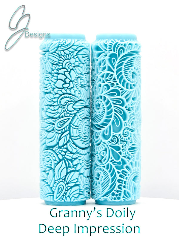 Granny's Doily Deep Impression Texture Rollers