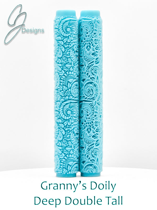 Granny's Doily Deep Impression Texture Rollers