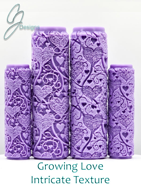 Growing Love Intricate Detail Texture Roller